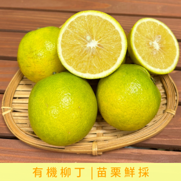 有機柳丁(黃肉)【來自苗栗．外銷等級】