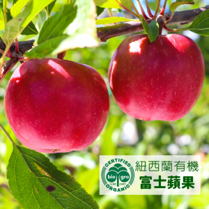 紐西蘭有機蘋果富士蘋果【鮮採免運費.有機無上蠟】 紐西蘭有機蘋果富士蘋果【鮮採免運費.有機...