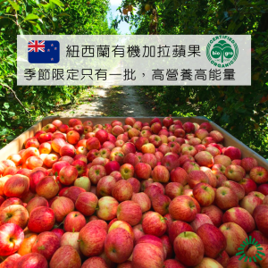 紐西蘭有機蘋果加拉Gala蘋果【鮮採免運...