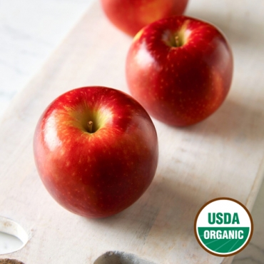 美國頂級有機富士蘋果【送禮用大蘋果供應中．有機無上蠟】