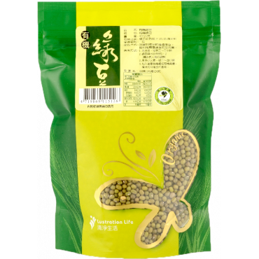 有機綠豆(400g/包)【無農藥．無化肥．非基因改造】