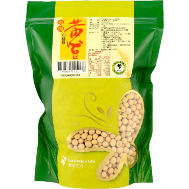 有機黃豆(400g/包)【無農藥．無化肥．非基因改造】
